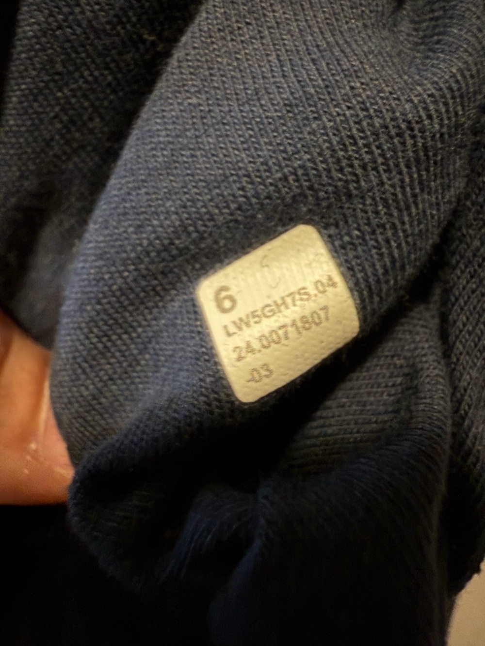 lululemon athletica Navy soft jersey mid rise Pants - Picture 3 of 6